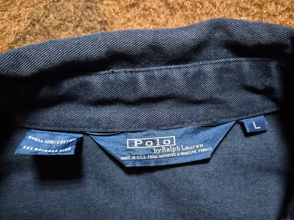 폴로 랄프로렌 남성용 네이비 클래식 면자켓(L~XL) 상품이미지7
