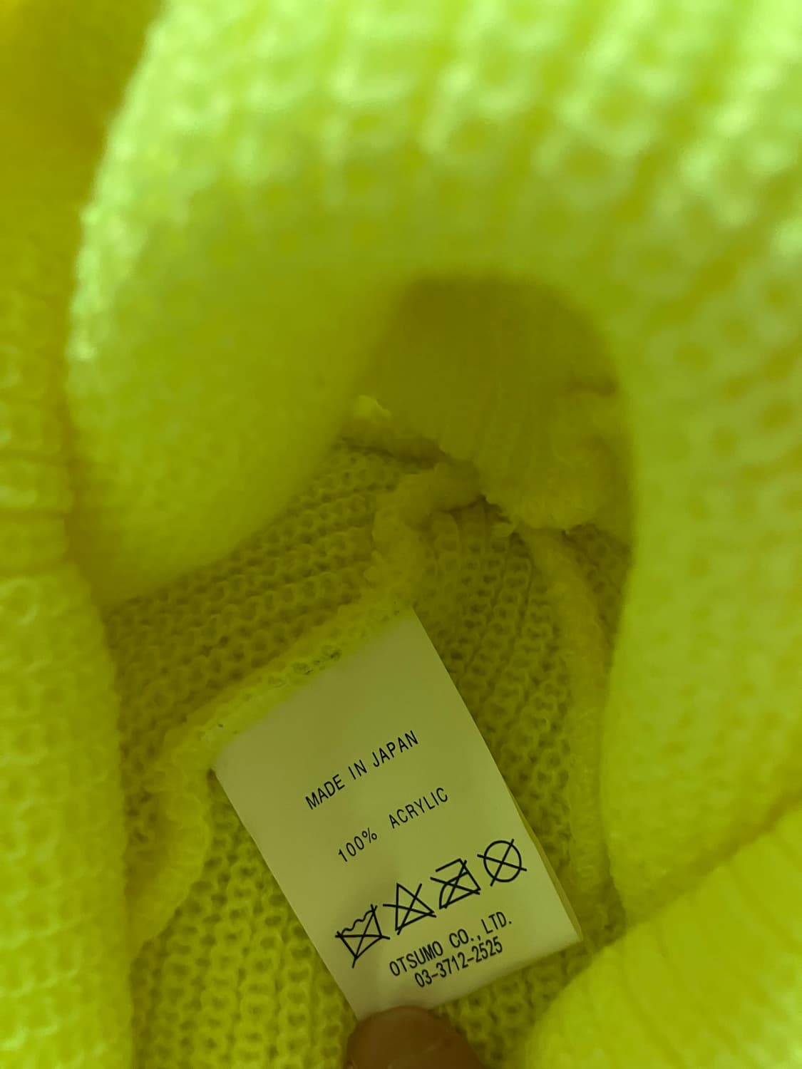 더블탭스 WTAPS 아크릴 비니 하늘색 상품이미지3