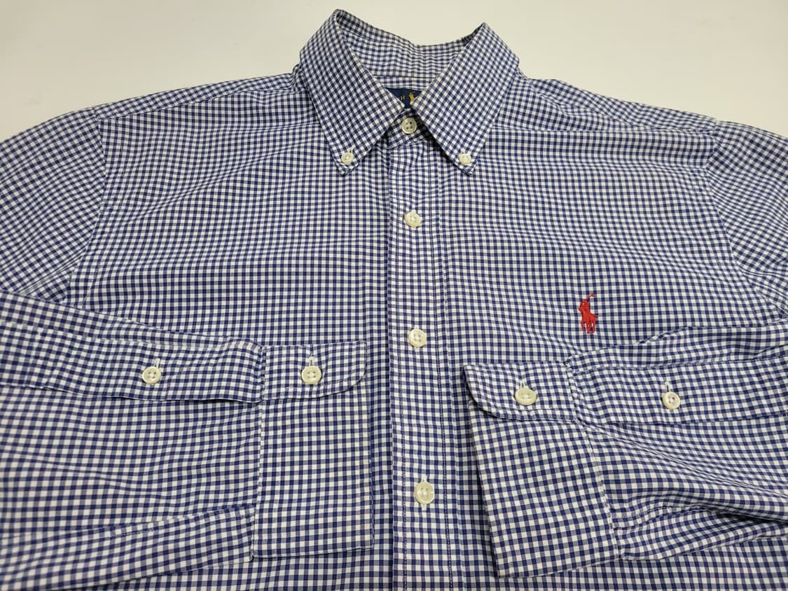 POLO 폴로 랄프로렌 슬림핏 스트라이프 셔츠 / 남 L (175/96A 상품이미지4