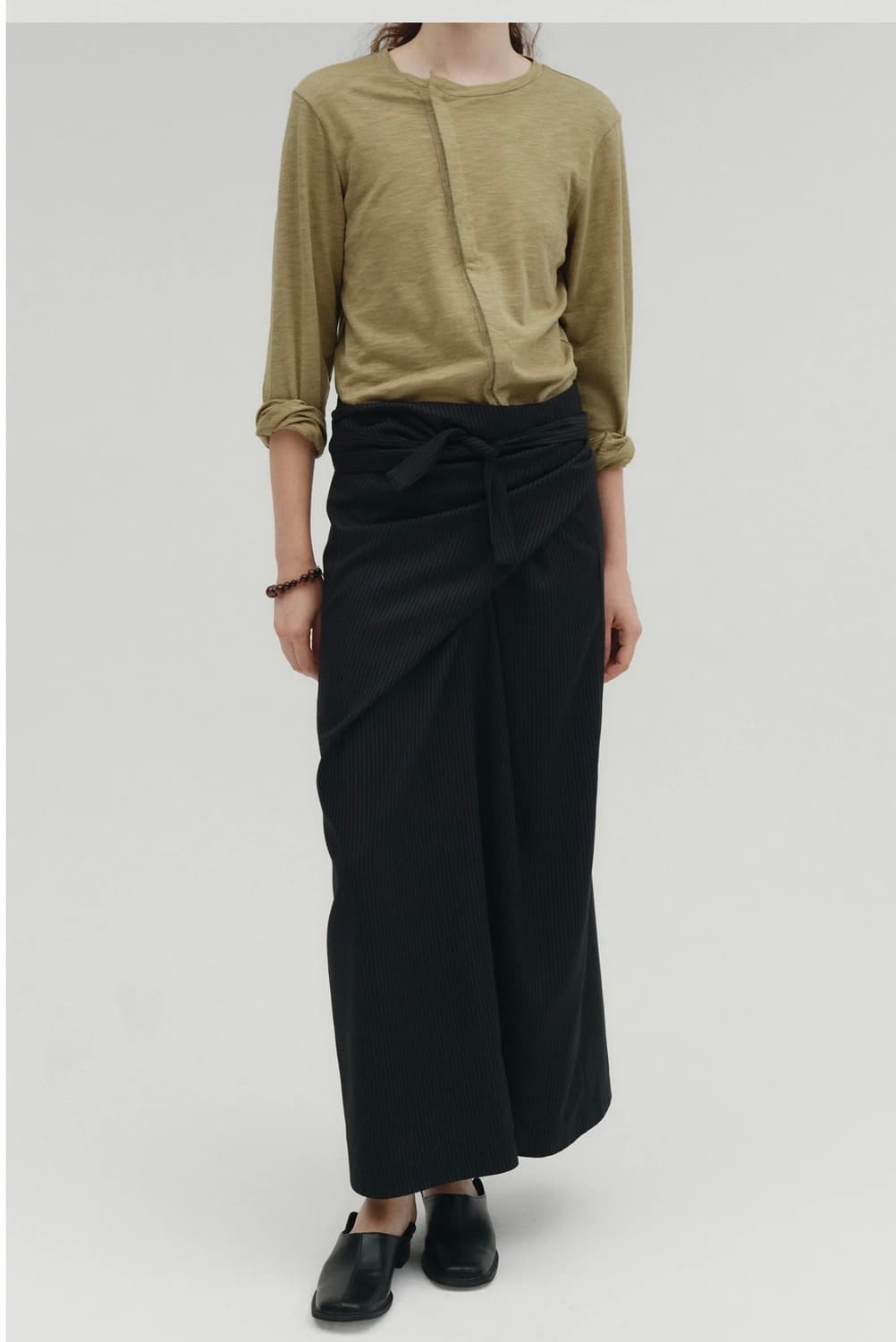 솔티페블 랩스커트 상품이미지1