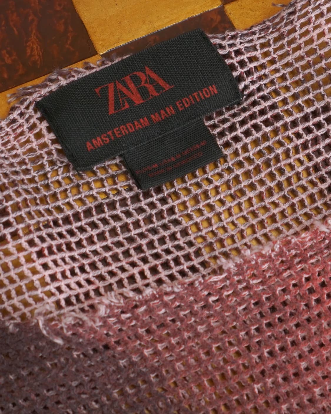 ZARA Amsterdam Man Edition 메쉬 탑 상품이미지6