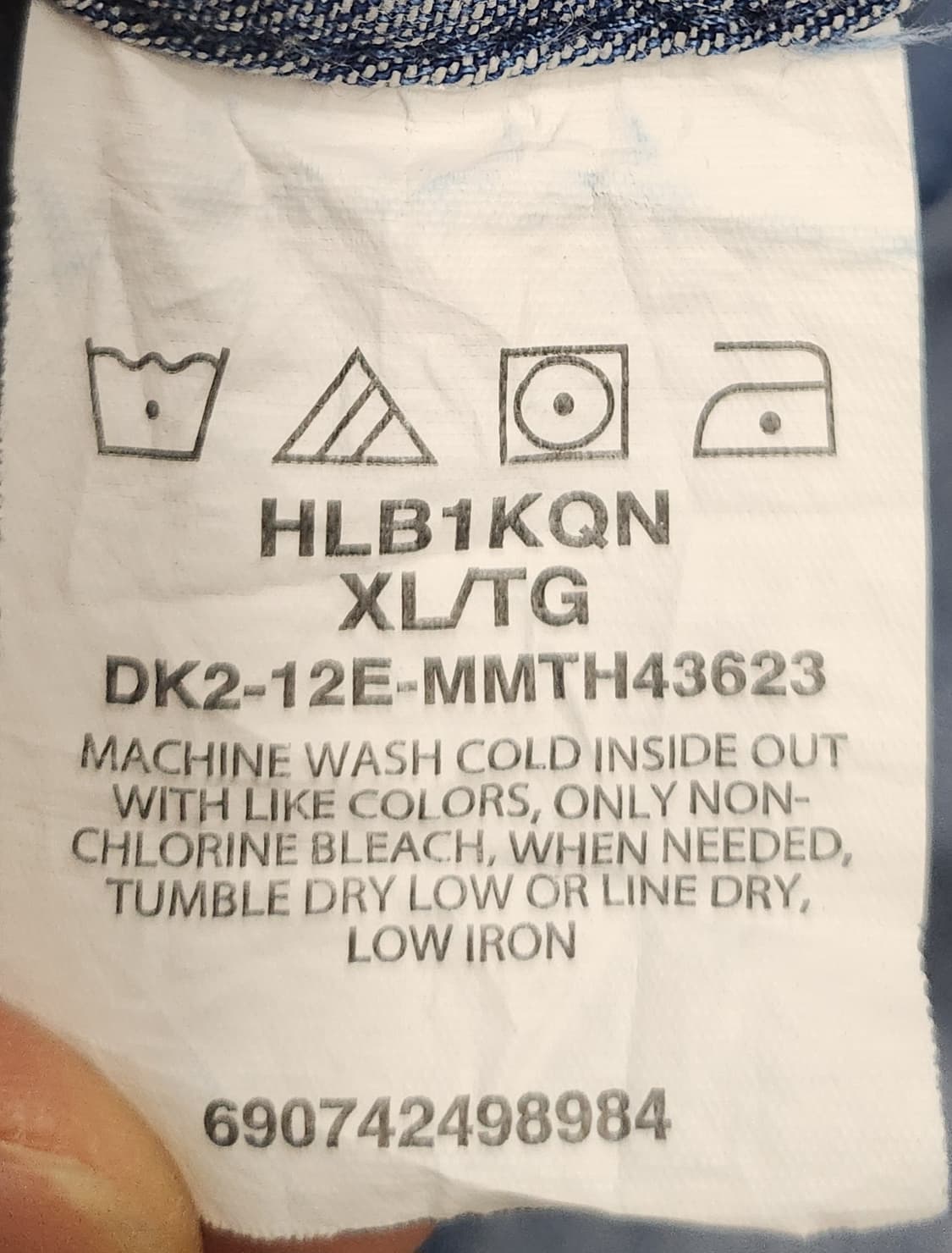 Wrangler 랭글러 데님셔츠 XL 상품이미지5