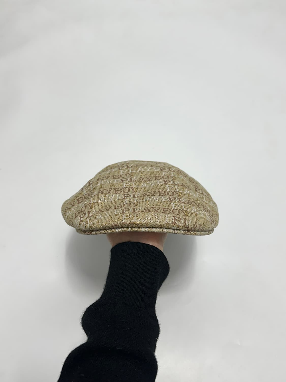 플레이보이 로고 패턴 헌팅캡 (일본판) 일본빈티지 상품이미지2