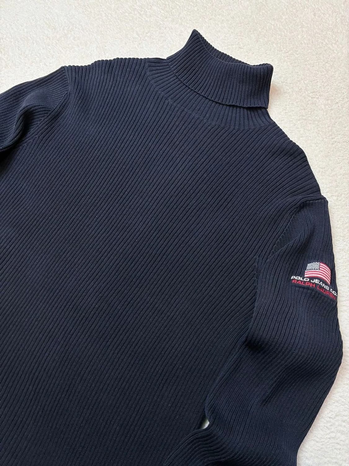 폴로 진스 90's 폴라 골지 니트 PN5835 상품이미지2