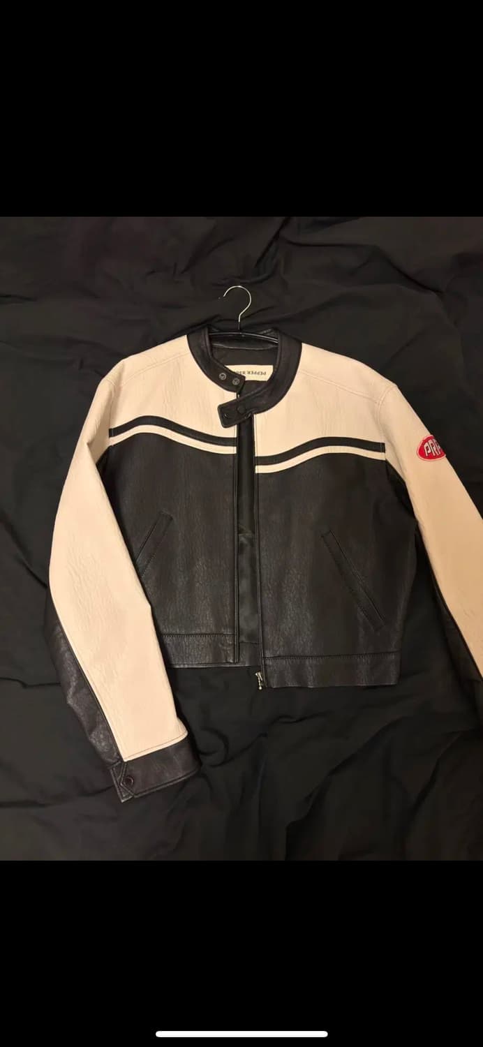 페퍼페퍼 라이더 바이커 자켓 제니 라이더 자켓 상품이미지1