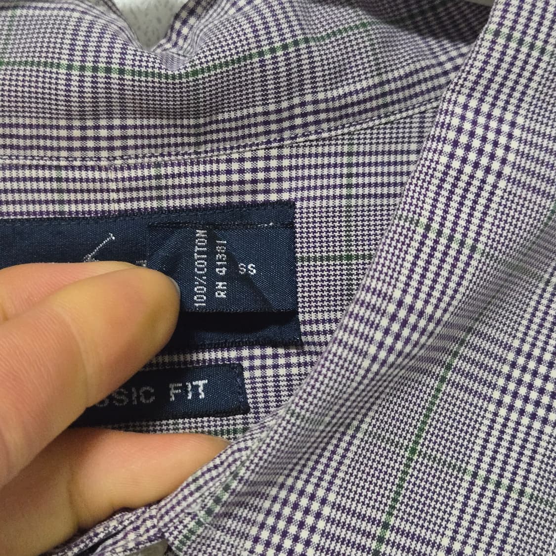 폴로랄프로렌 코튼 체크셔츠 / 남성 셔츠/ 남자 셔츠 상품이미지4