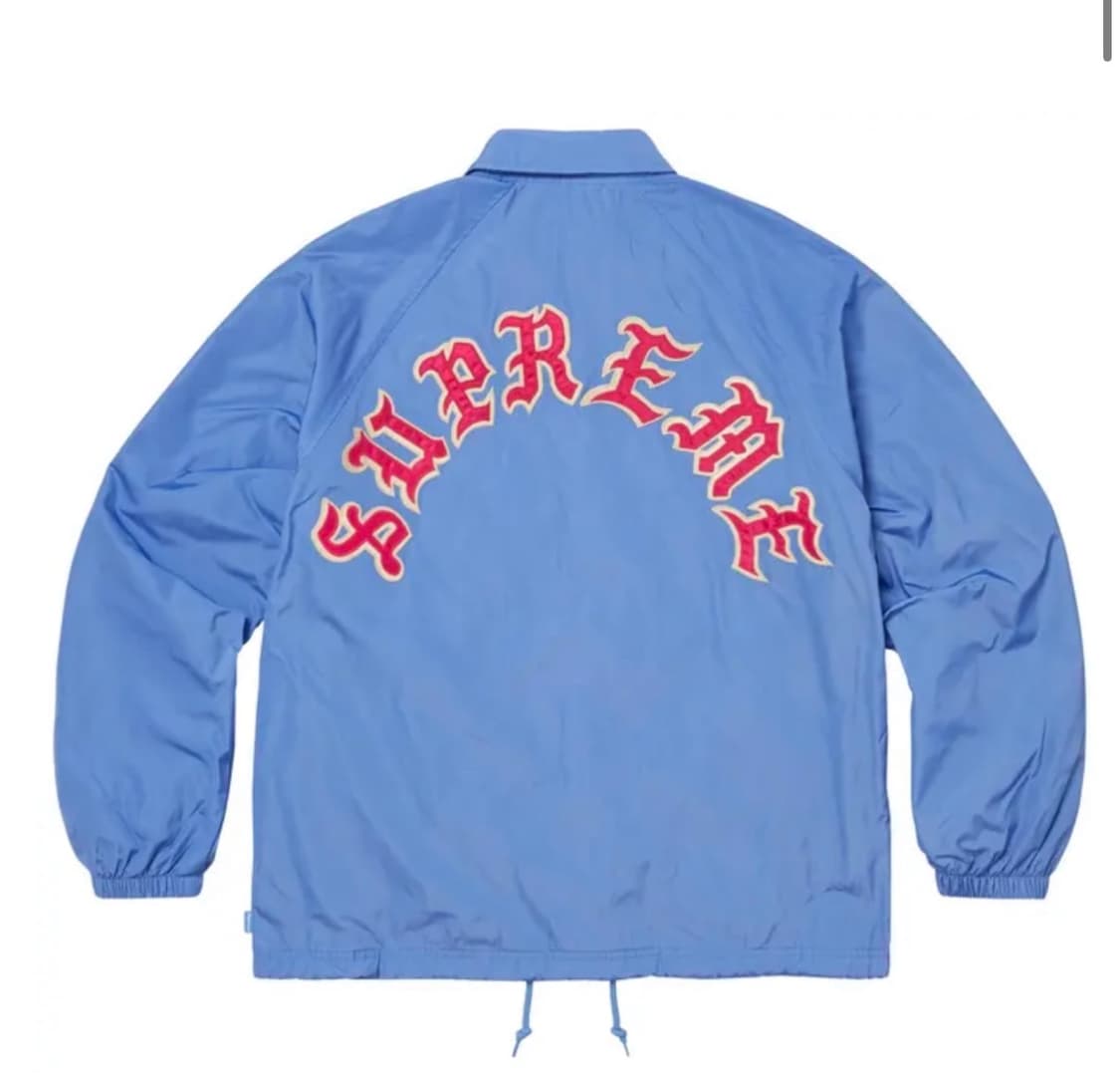 슈프림 올드 잉글리시 코치자켓 상품이미지2