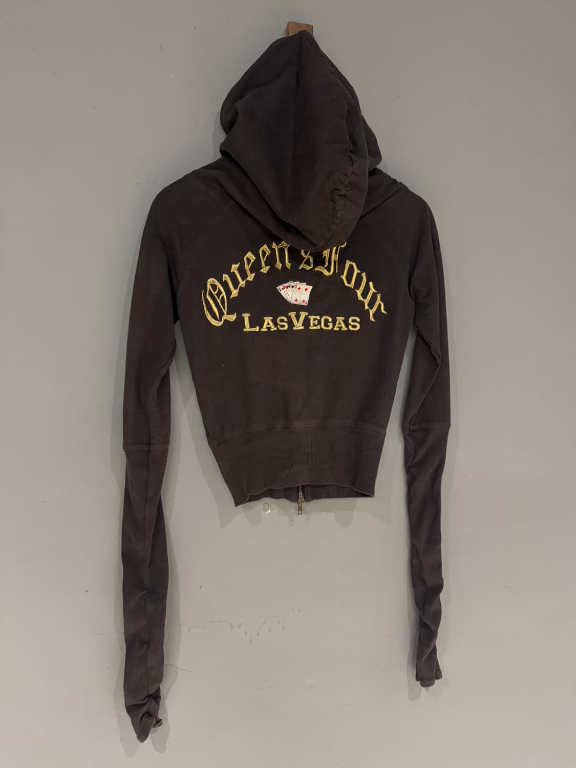 D.I.A back lettering 2-way hood zip-up 상품이미지8