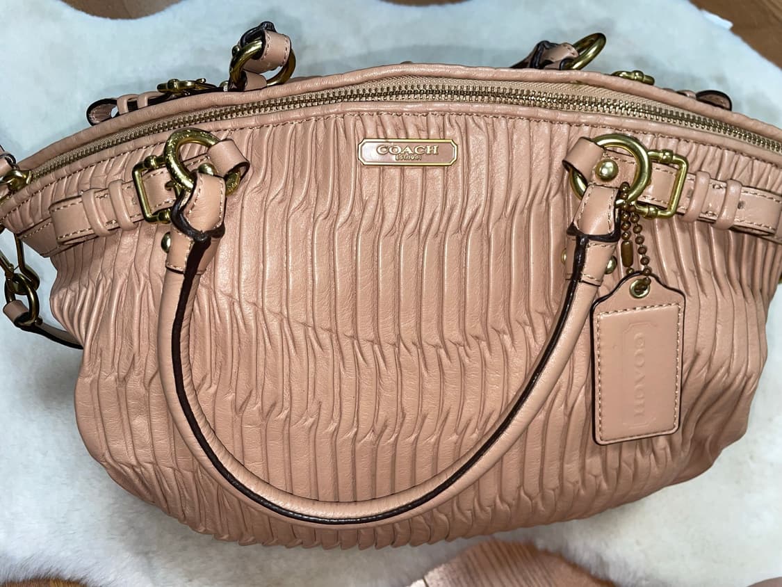 Coach madison gathered leather bag 상품이미지10