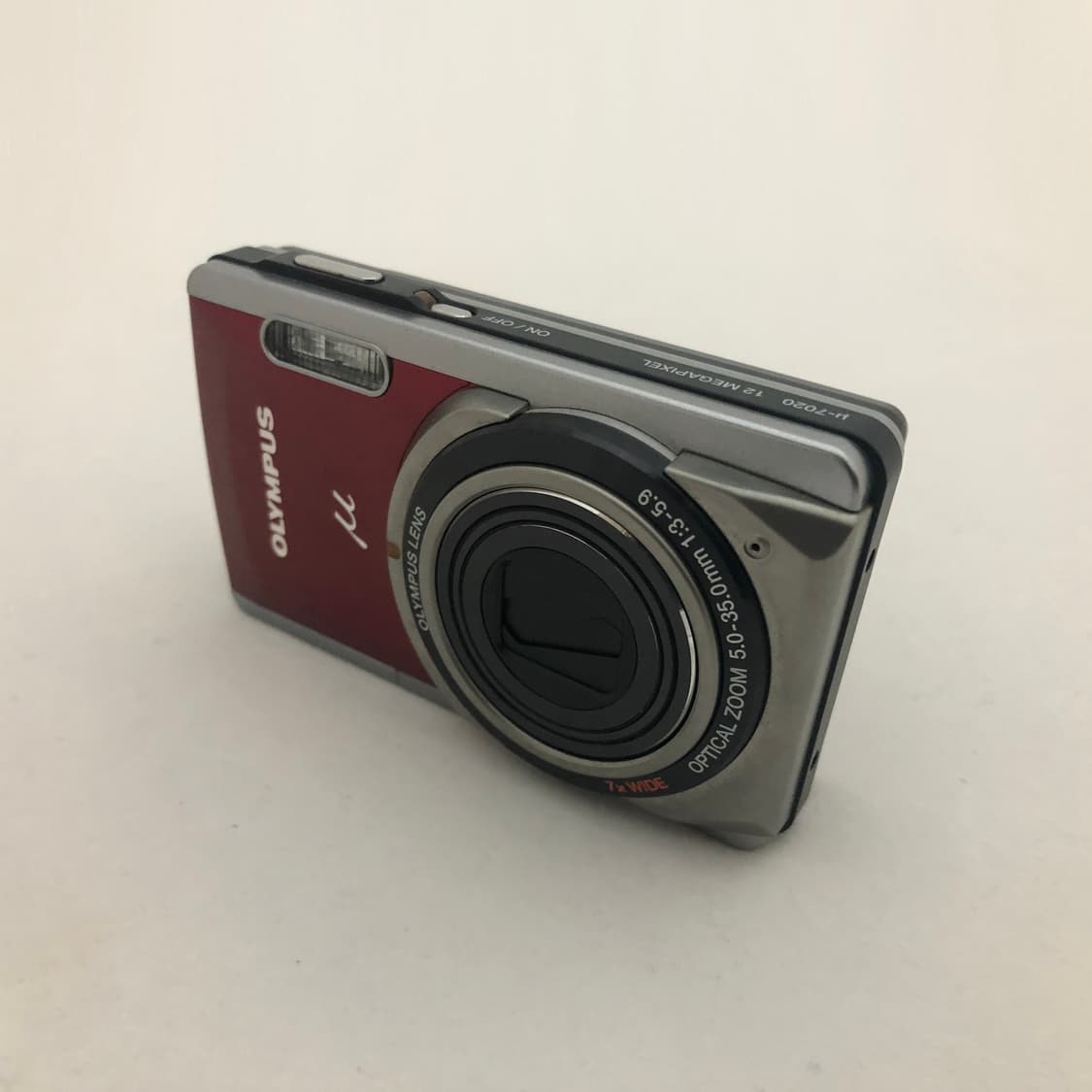 (신품급, 박스셋) 올림푸스 (olympus) 뮤 7020 레드 카메라 상품이미지2