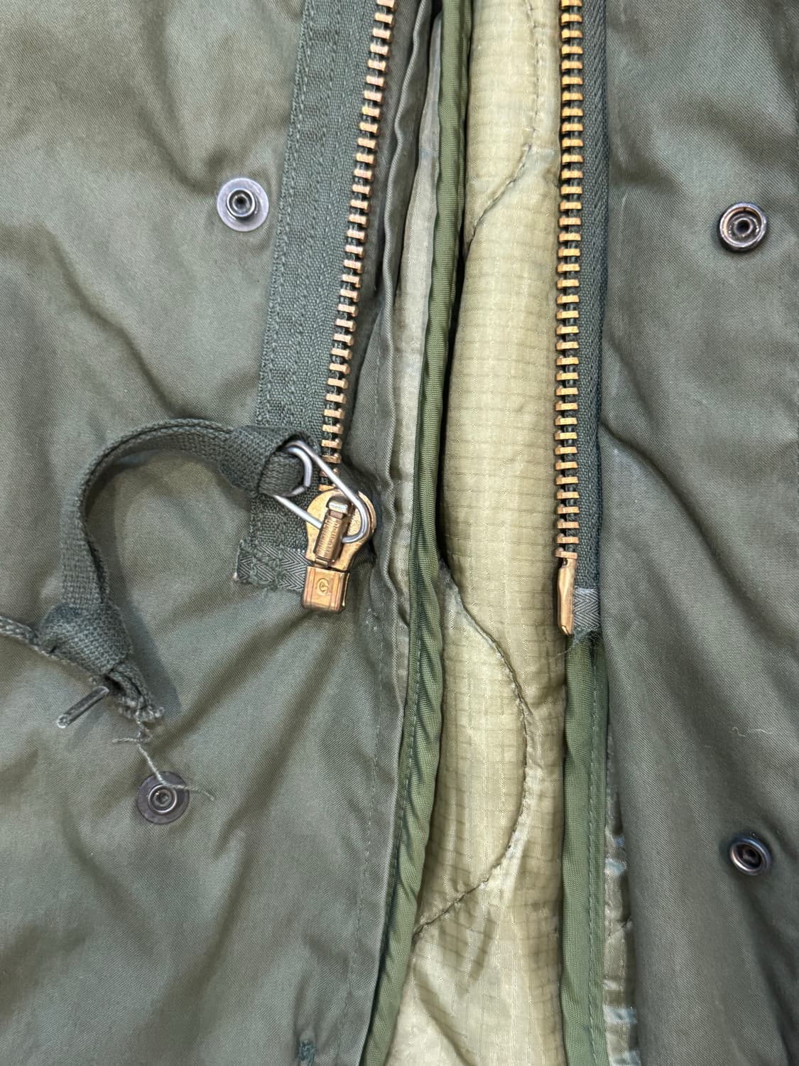 미군 M-65 개파카 야상 라이너 상품이미지5