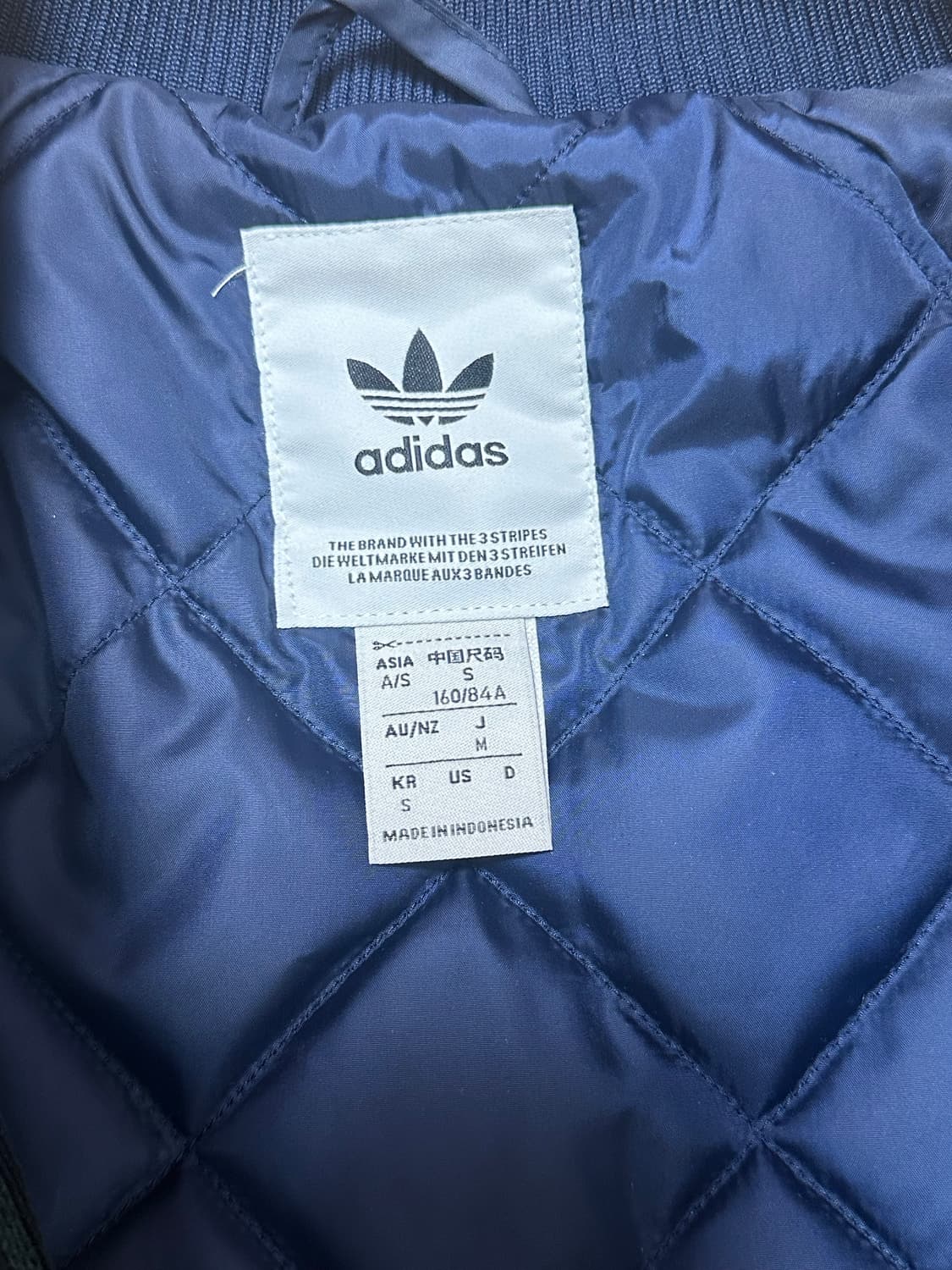 아디다스 체크 점퍼 상품이미지3