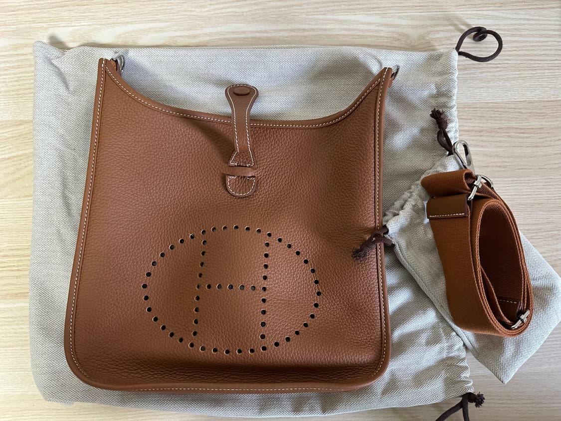 에르메스 에블린29 골드 금장 새상품 상품이미지1