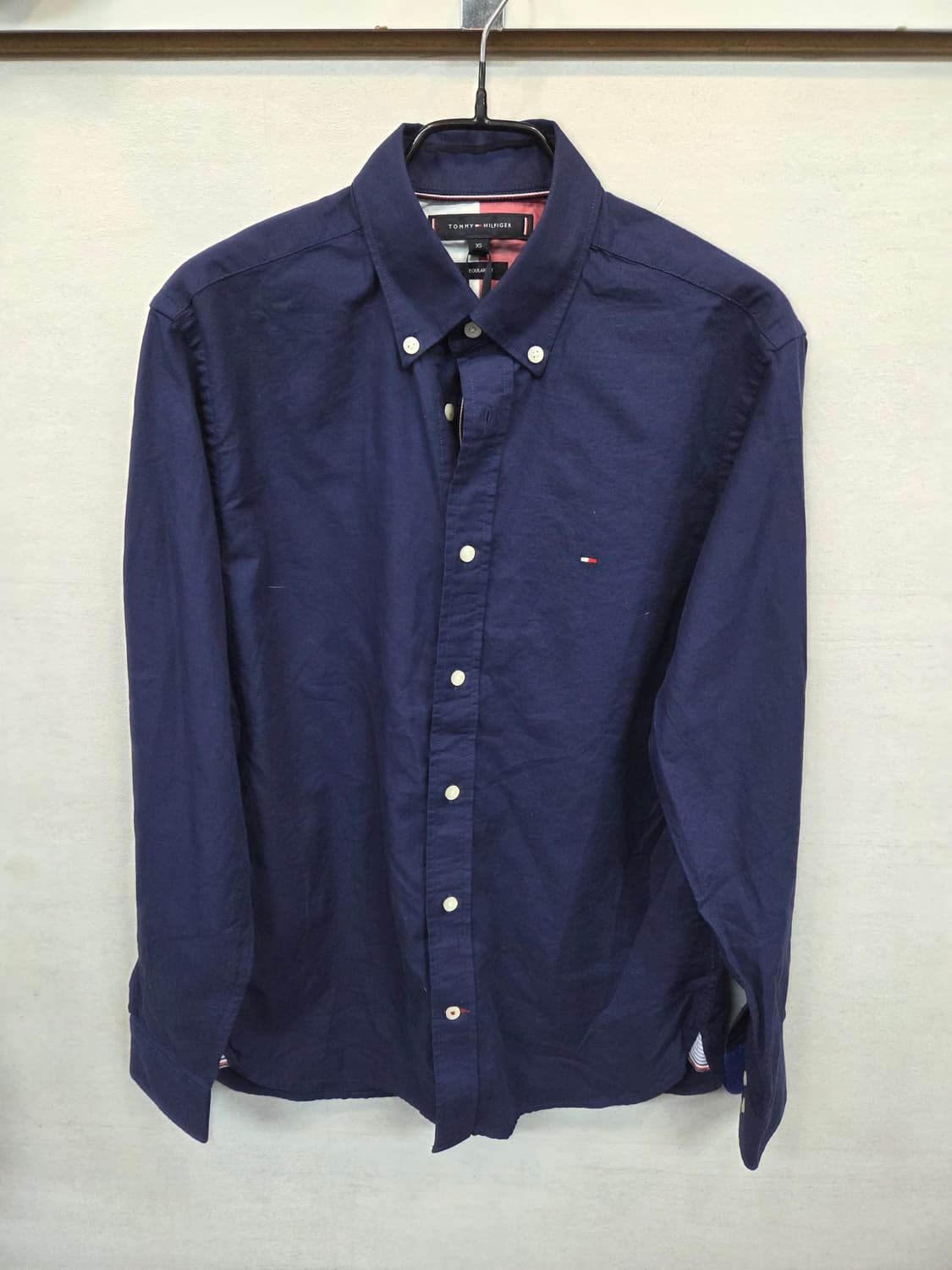 타미힐피거 린넨 느낌 셔츠긴팔 xs 레귤러핏  상품이미지1