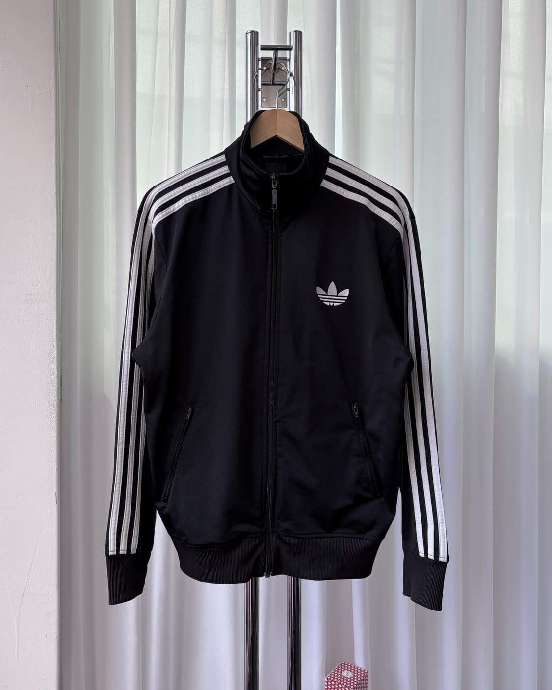 [L]아디다스 구형 파이어버드 블랙 트랙탑 져지 상품이미지3