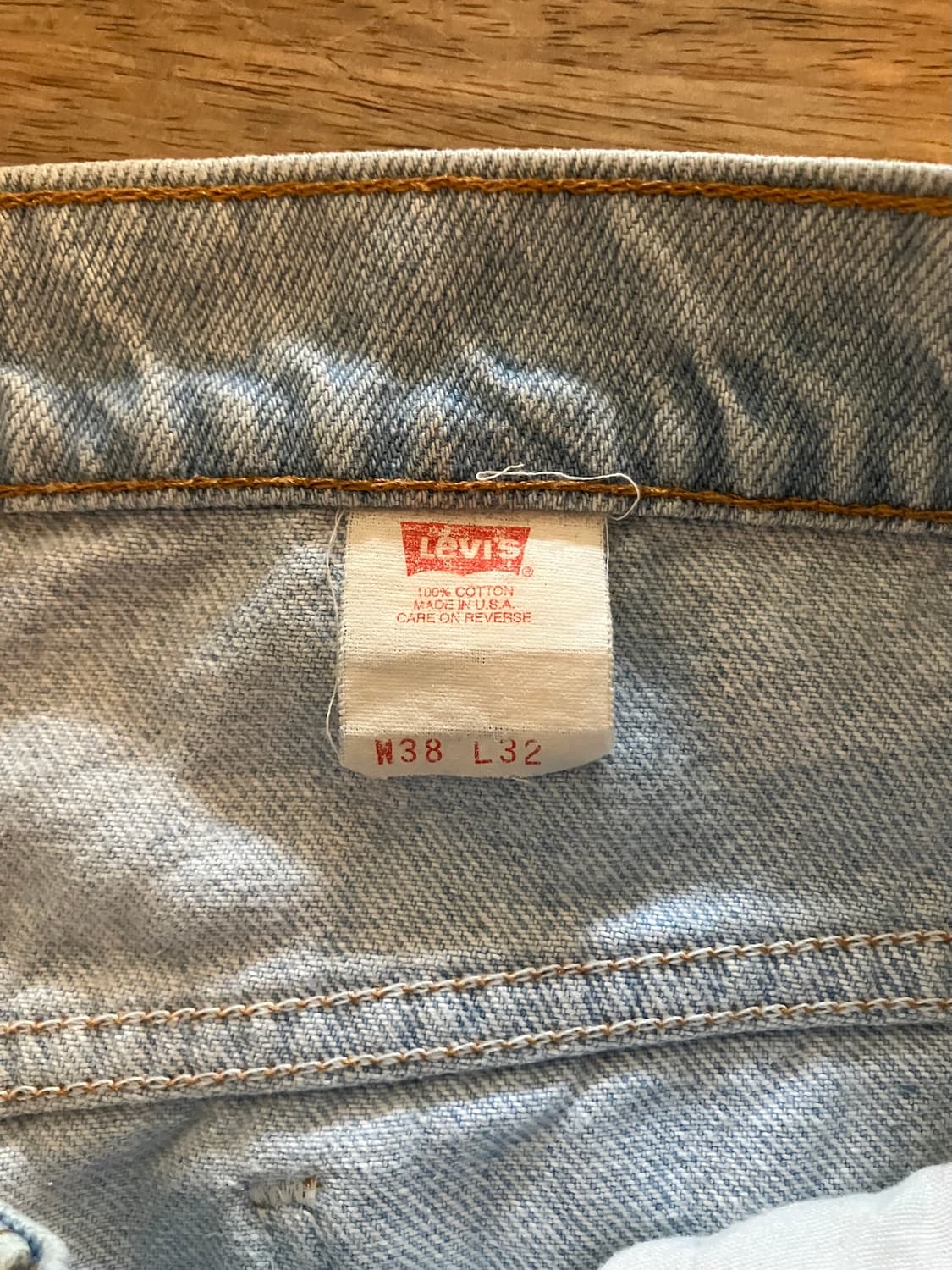 90s USA 빈티지 리바이스 517 부츠컷 데님 팬츠 상품이미지9