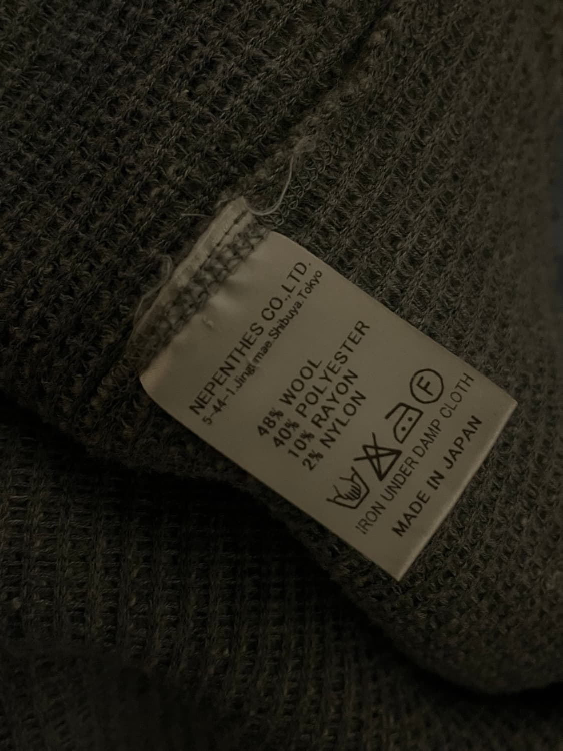 니들스 컷오프 보트넥 니트 M 상품이미지4