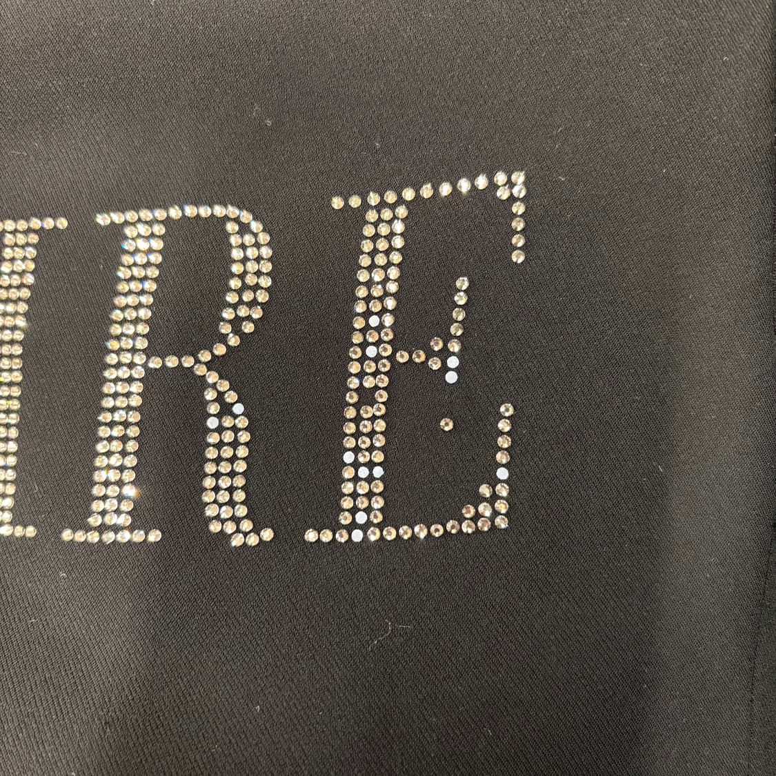 쟈딕 앤 볼테르 테일러드 자켓 비즈 크리스탈 스트라스 로고 디테일 블랙 상품이미지8