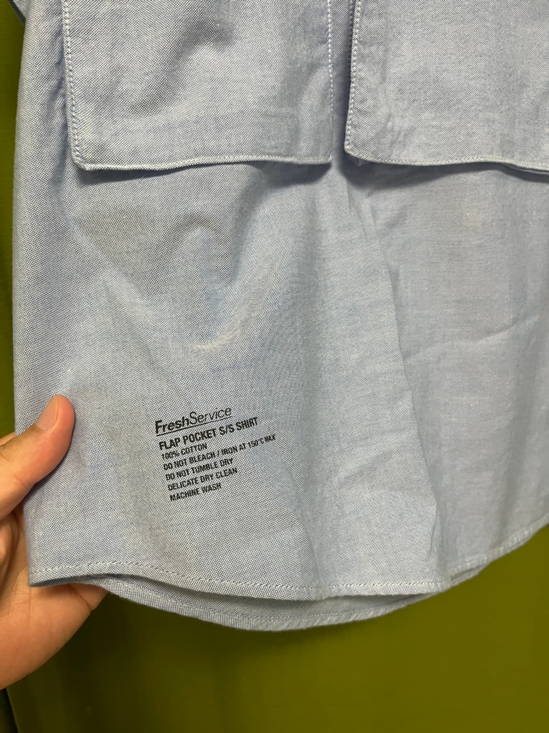 [F]프레쉬서비스 플랩포켓 하프 셔츠 반팔 셔츠 상품이미지5