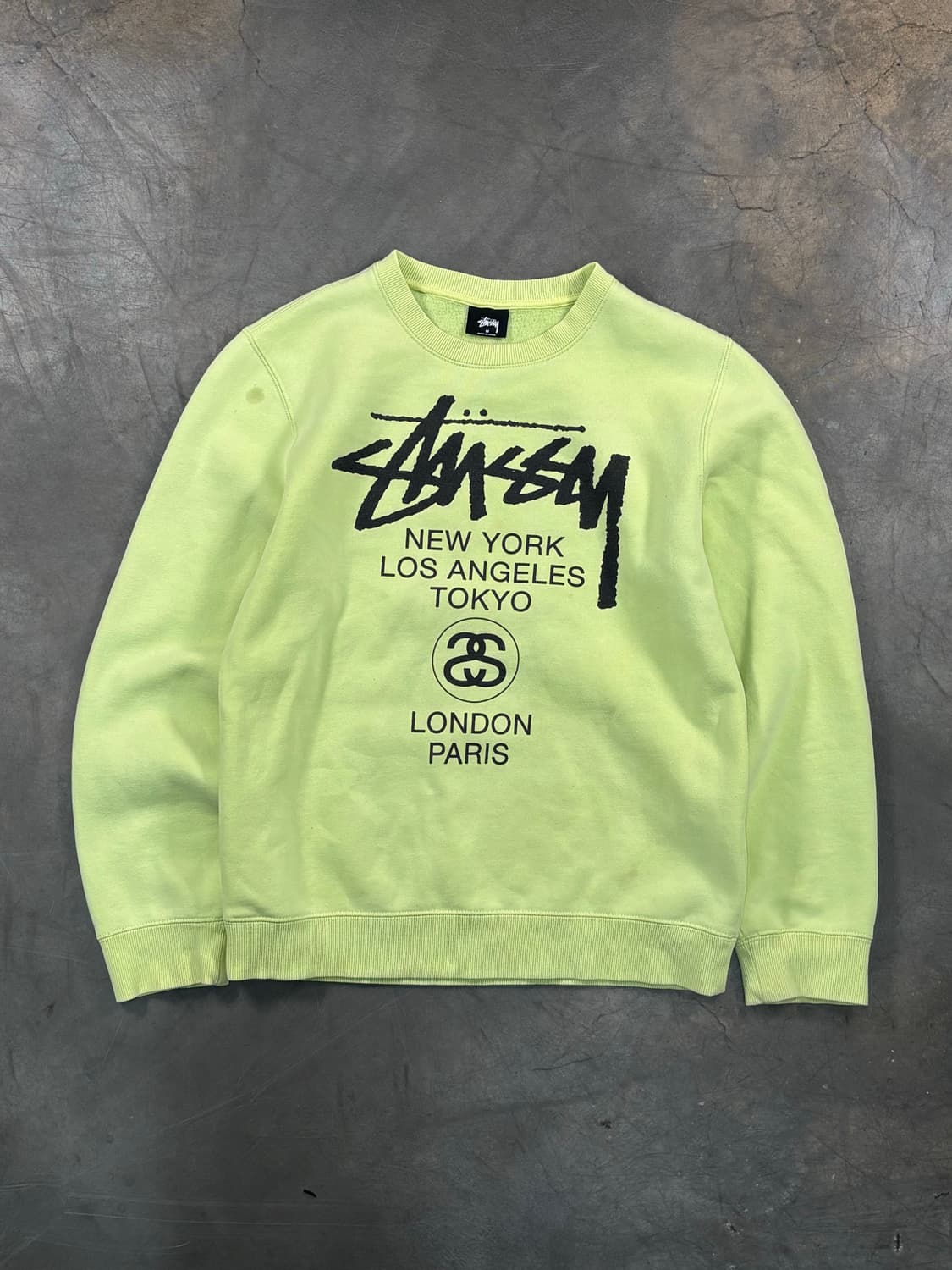 재팬 스투시 월드투어 스웻셔츠 상품이미지1