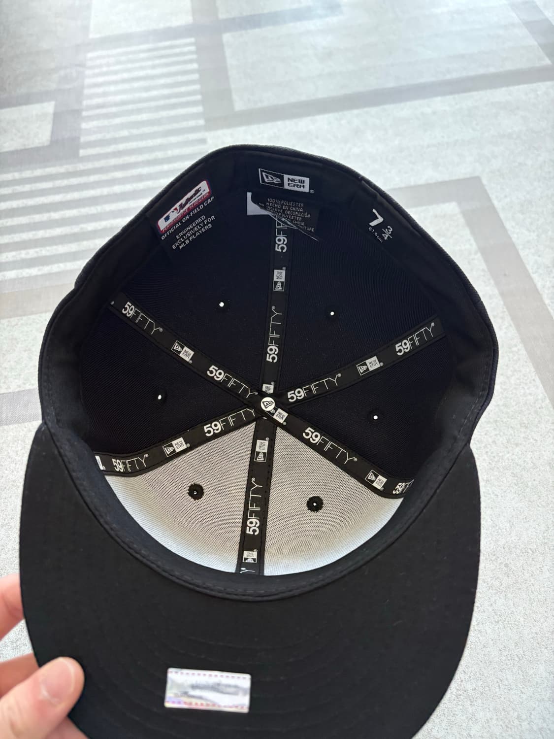 뉴에라 뉴욕 양키스 네이비 7 3/4 상품이미지3