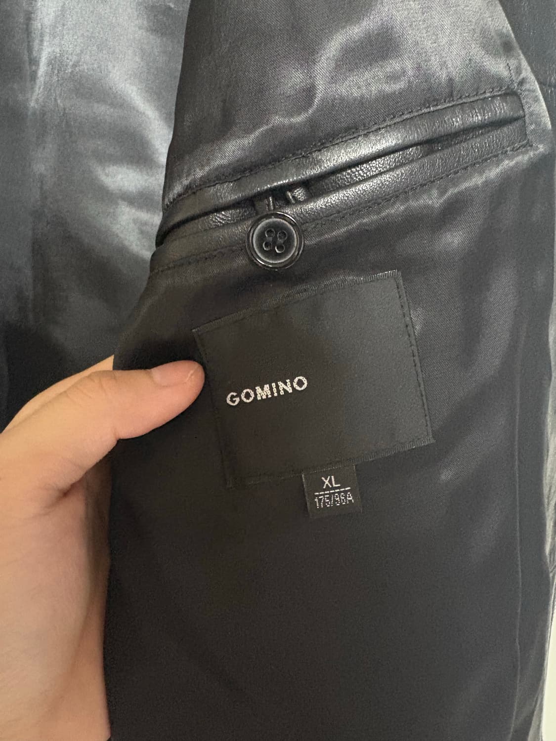 릭오웬스 맛 빈티지 레자 가죽 자켓  상품이미지3