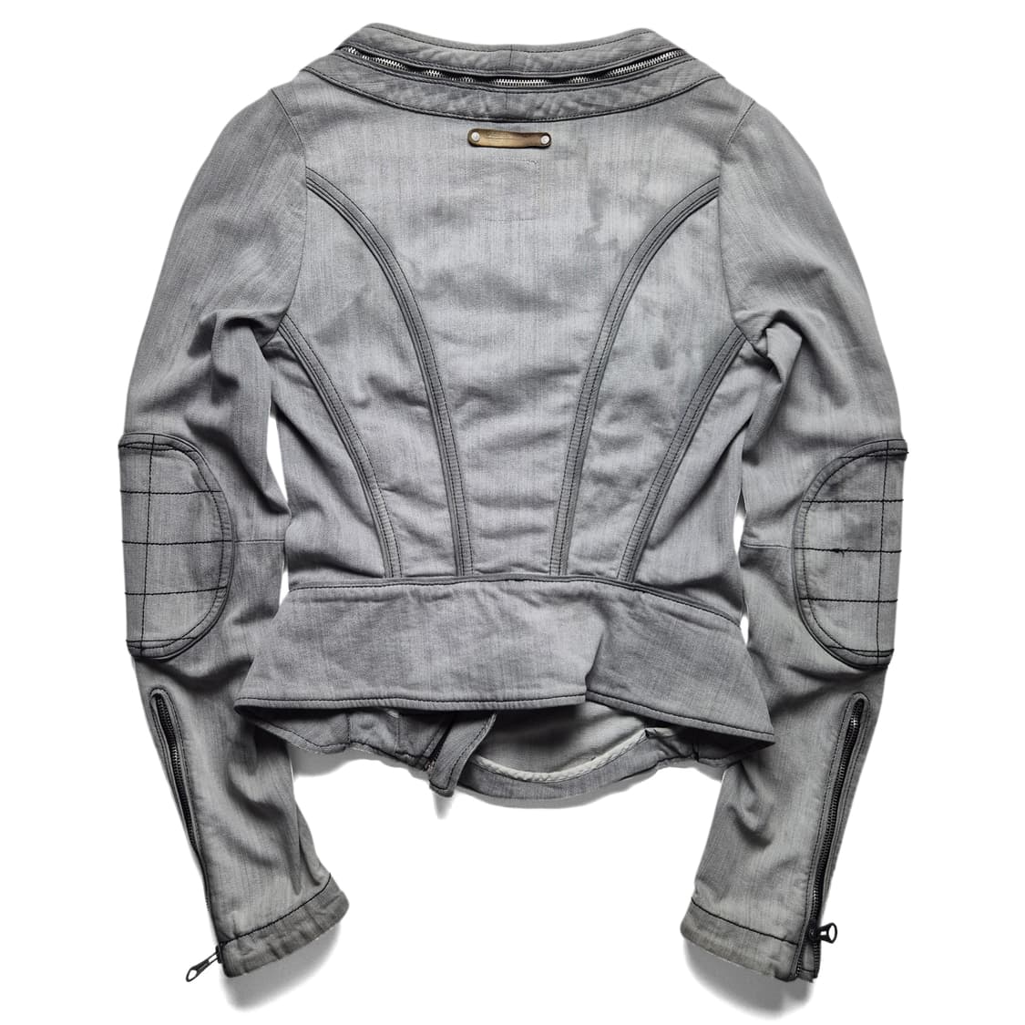 [M] 디젤 사선지퍼 데님자켓 이태리메이드 상품이미지7