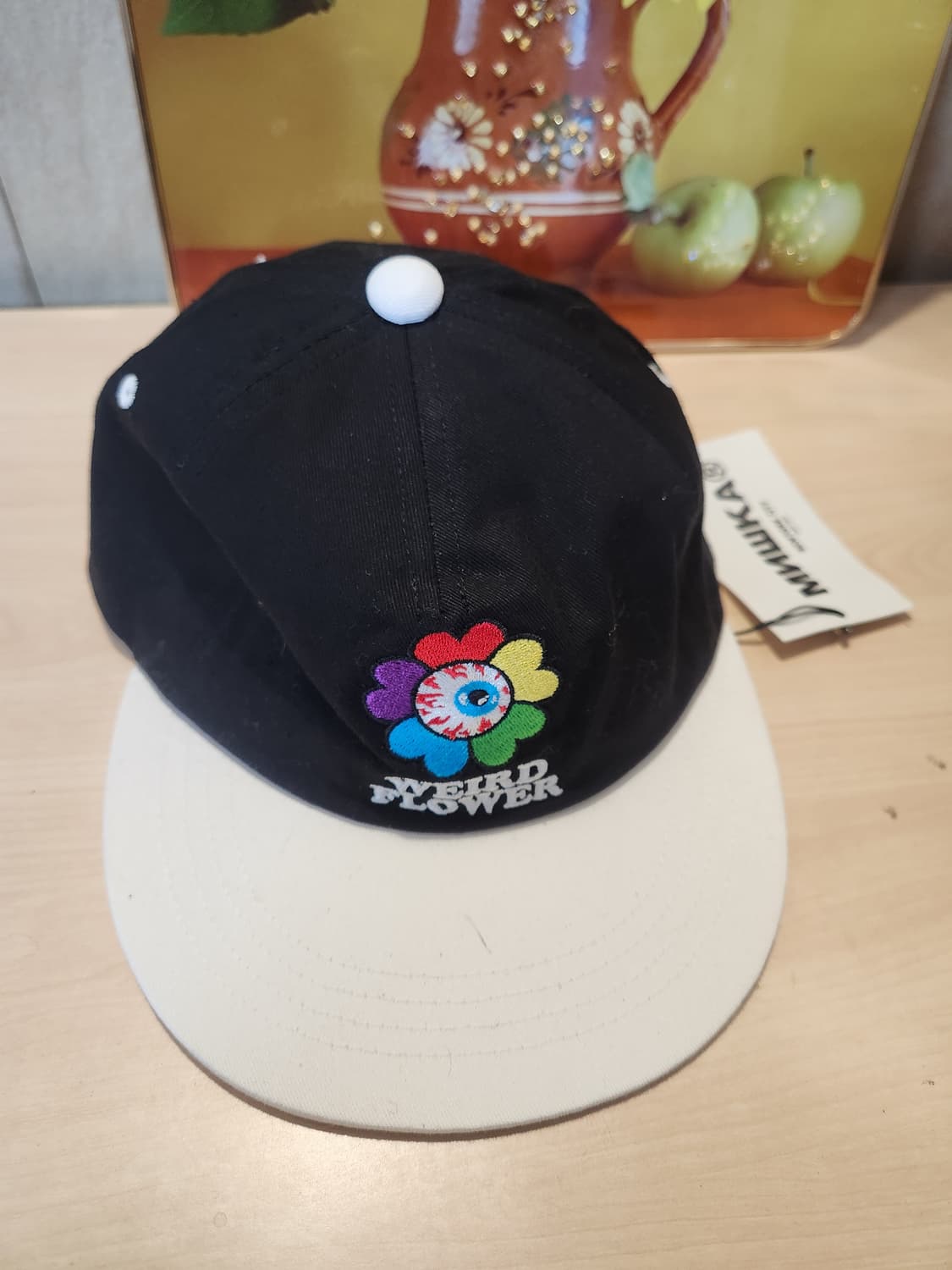 “🧠👁 미쉬카 아이플라워 캡 (스트릿 끝판왕)” 상품이미지7