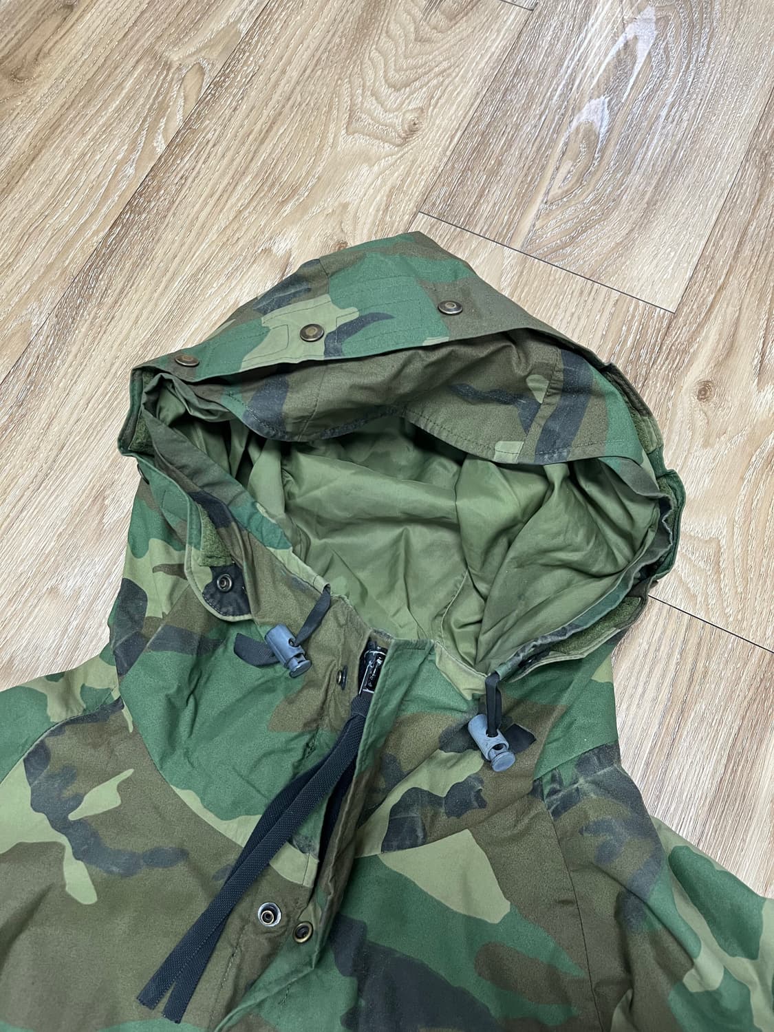 미군 우드랜드 고어텍스 밀리터리 자켓 M/R 상품이미지2