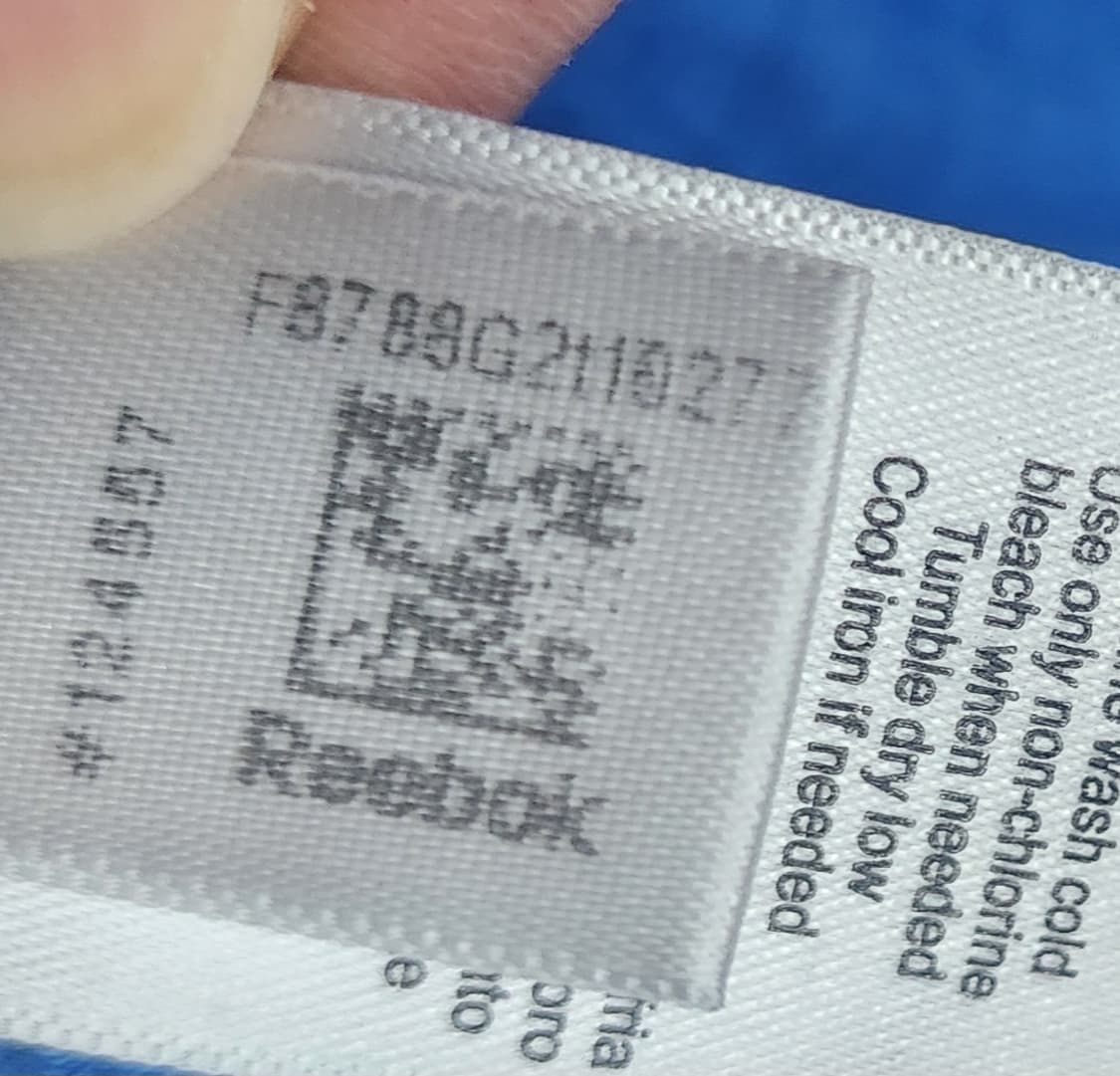 리복 기능성 반팔티 3XL 상품이미지5