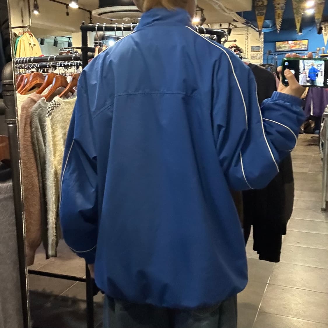 [NO.9] 빈티지 나이키 바람막이 블루 상품이미지5