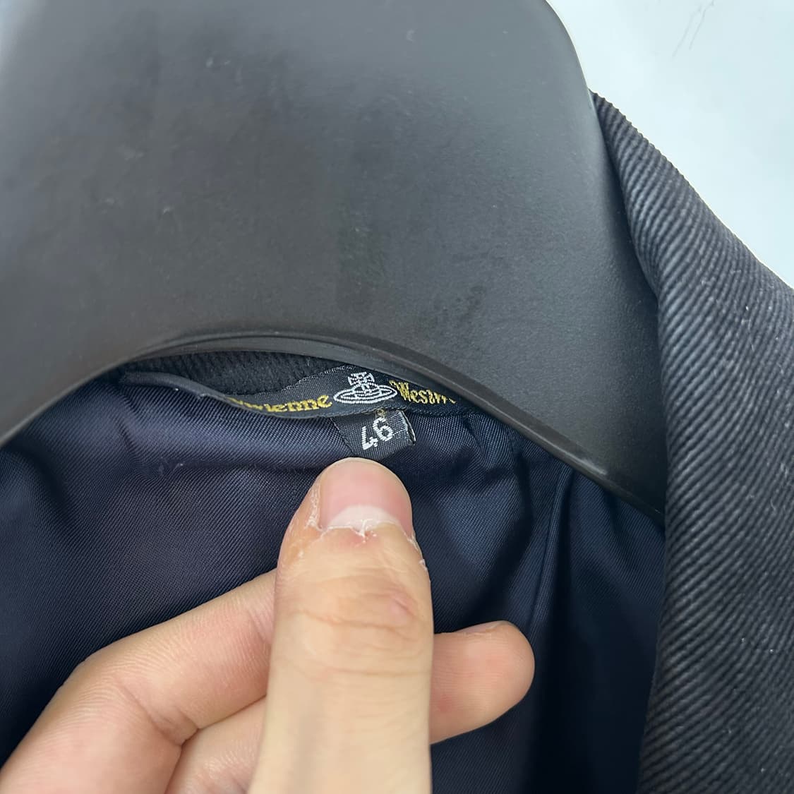 비비안웨스트우드 가먼트다이드 데님 롱코트 상품이미지7