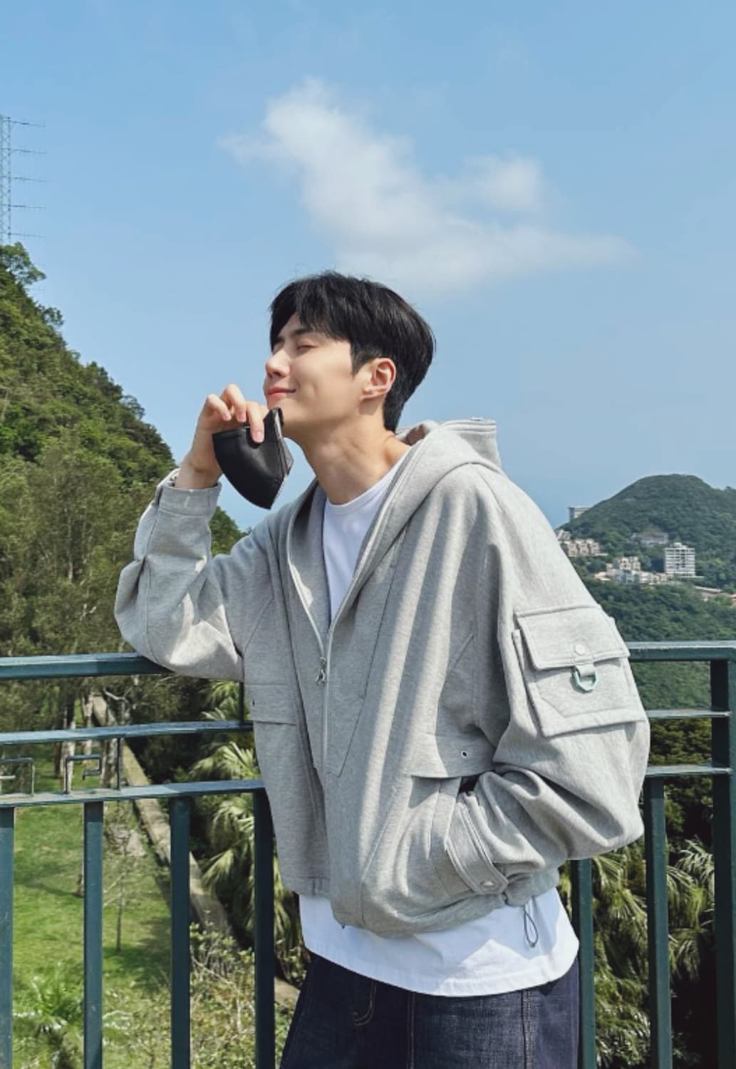 솔리드옴므 후드집업세트 상품이미지1