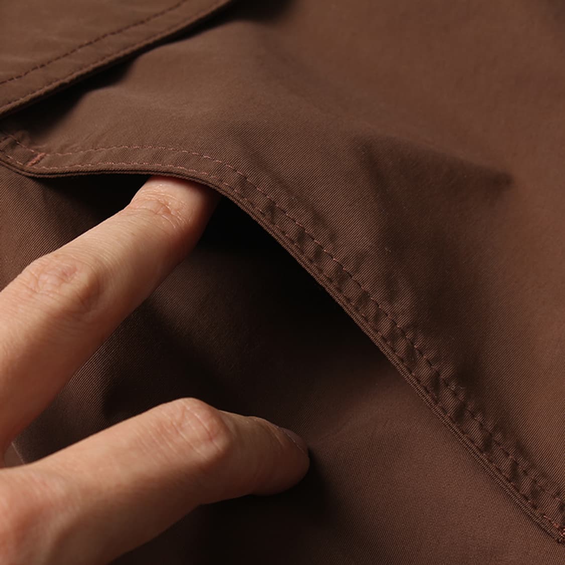  HUF "Brown Wind Breaker" 상품이미지7