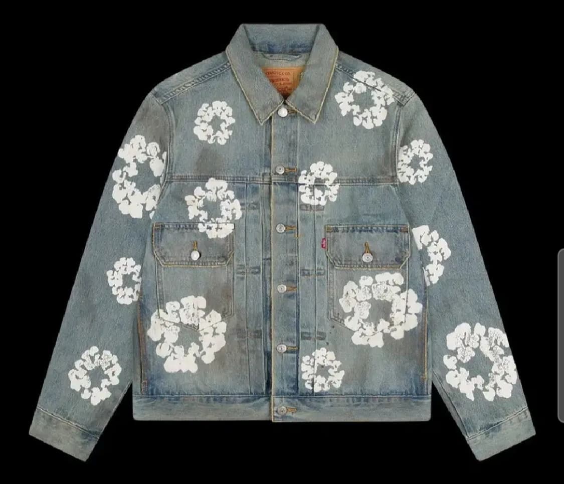 [L] 데님티어스 리바이스 타입2 더티워싱 데님자켓 상품이미지1