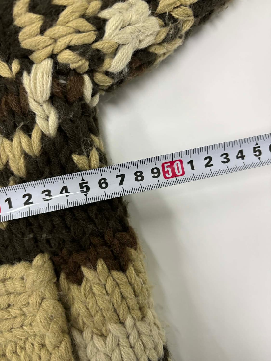 아베크롬비 노르딕 핸드 니트 스웨터 가디건(M) 상품이미지6