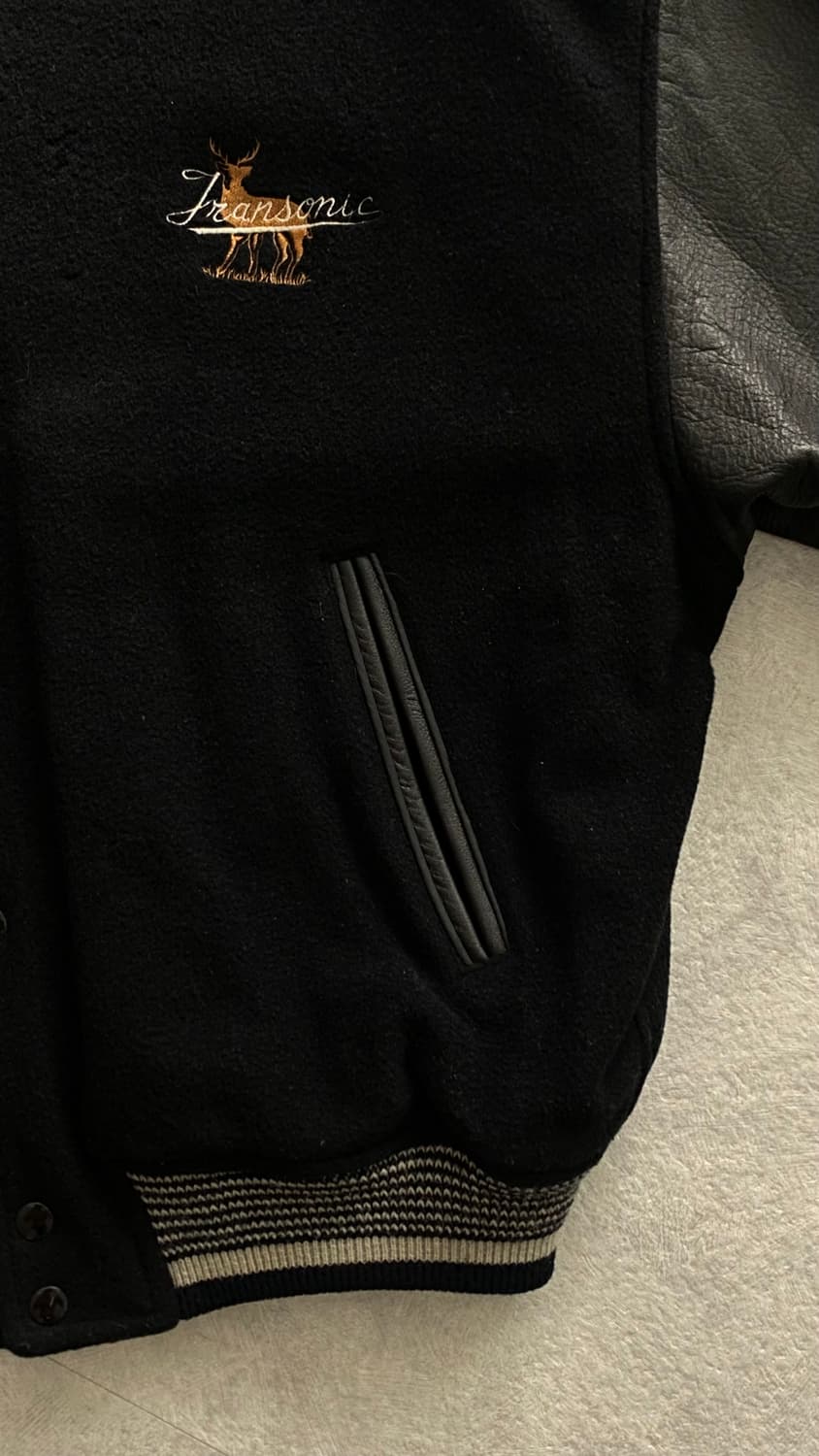 빈티지 바시티 자켓 상품이미지4