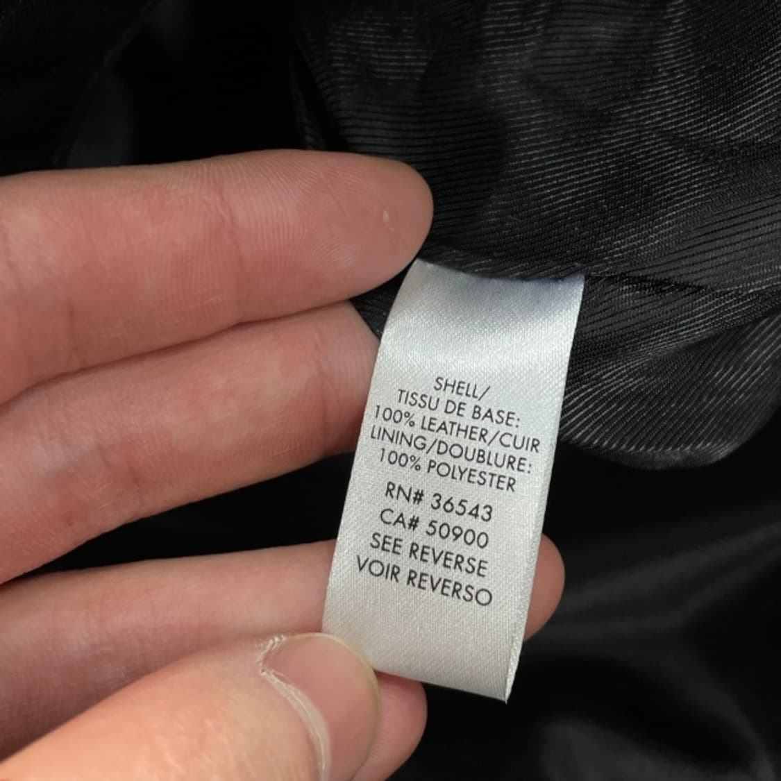 95 캘빈클라인 레더 자켓  상품이미지4