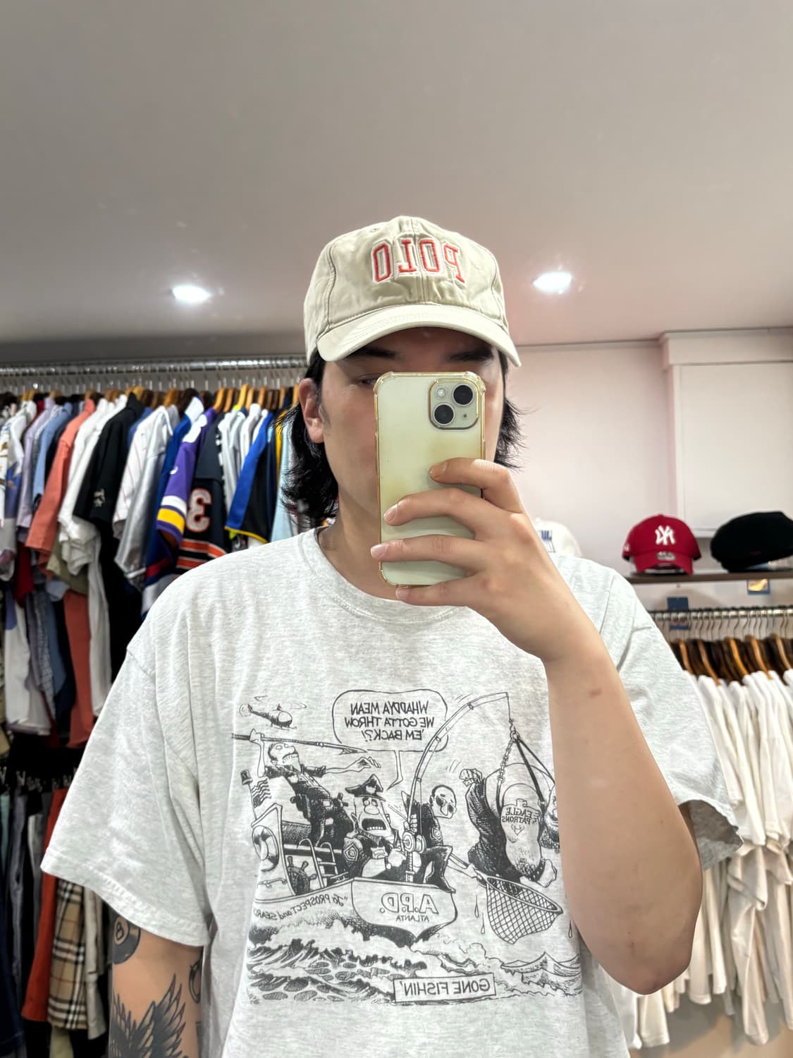 00s 폴로 랄프로렌 스포츠 스펠아웃 볼캡 상품이미지6