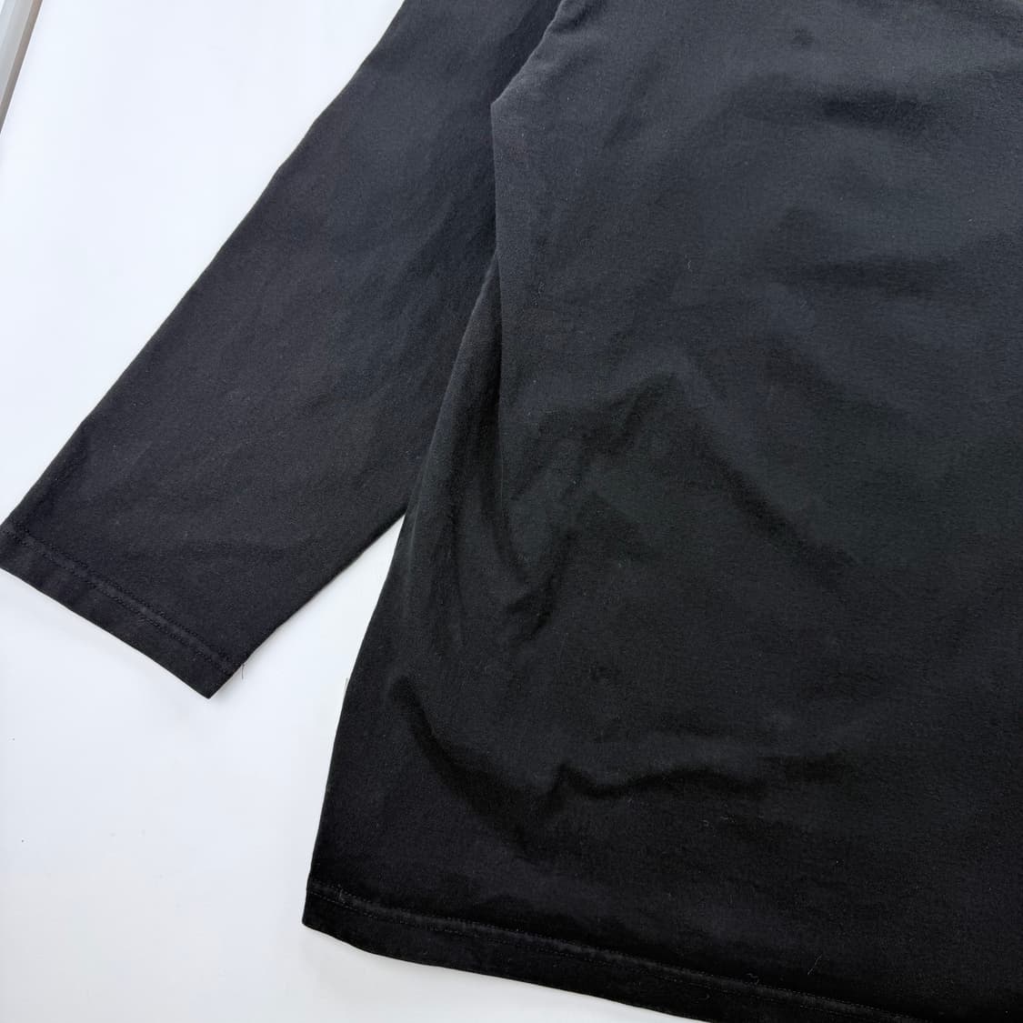 본투윈 실버B 오버핏 롱슬리브 블랙 상품이미지9