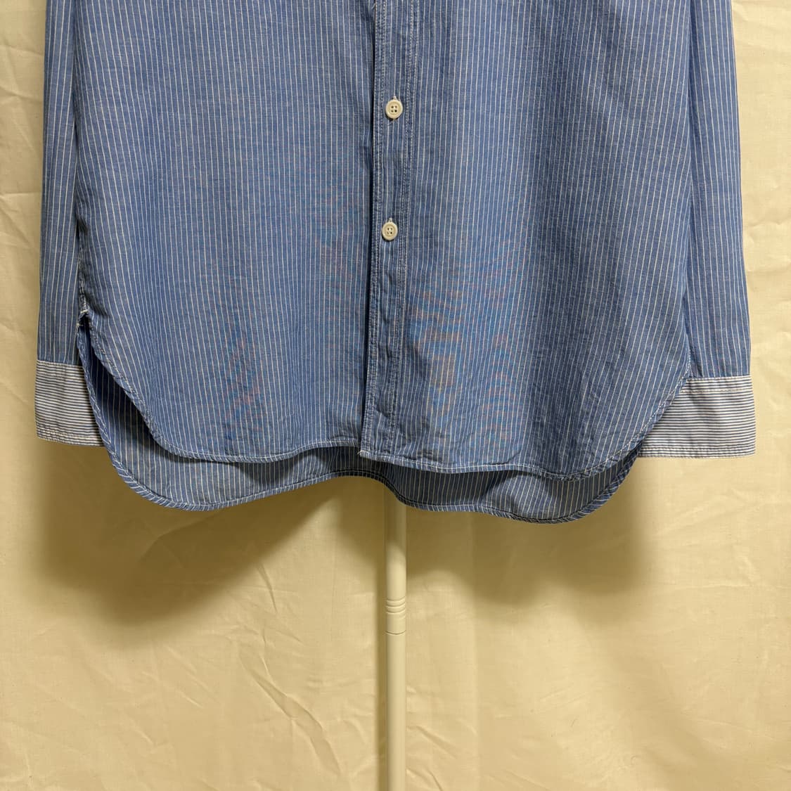 South2 West8 남이서팔 크레이지 패턴 셔츠 / 블루, L 상품이미지3