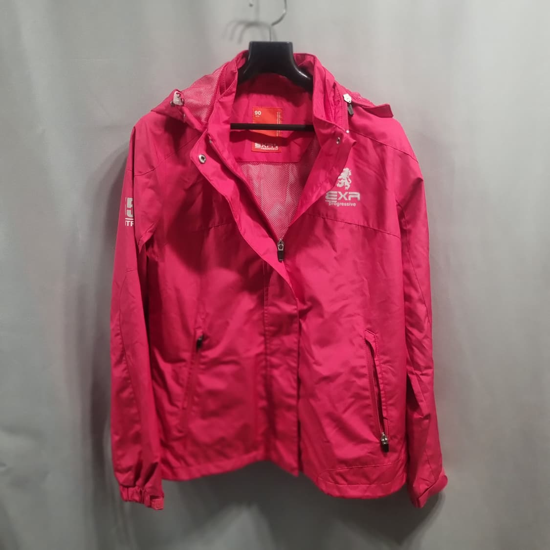 EXR 여성 핑크색 바람막이 90 상품이미지1