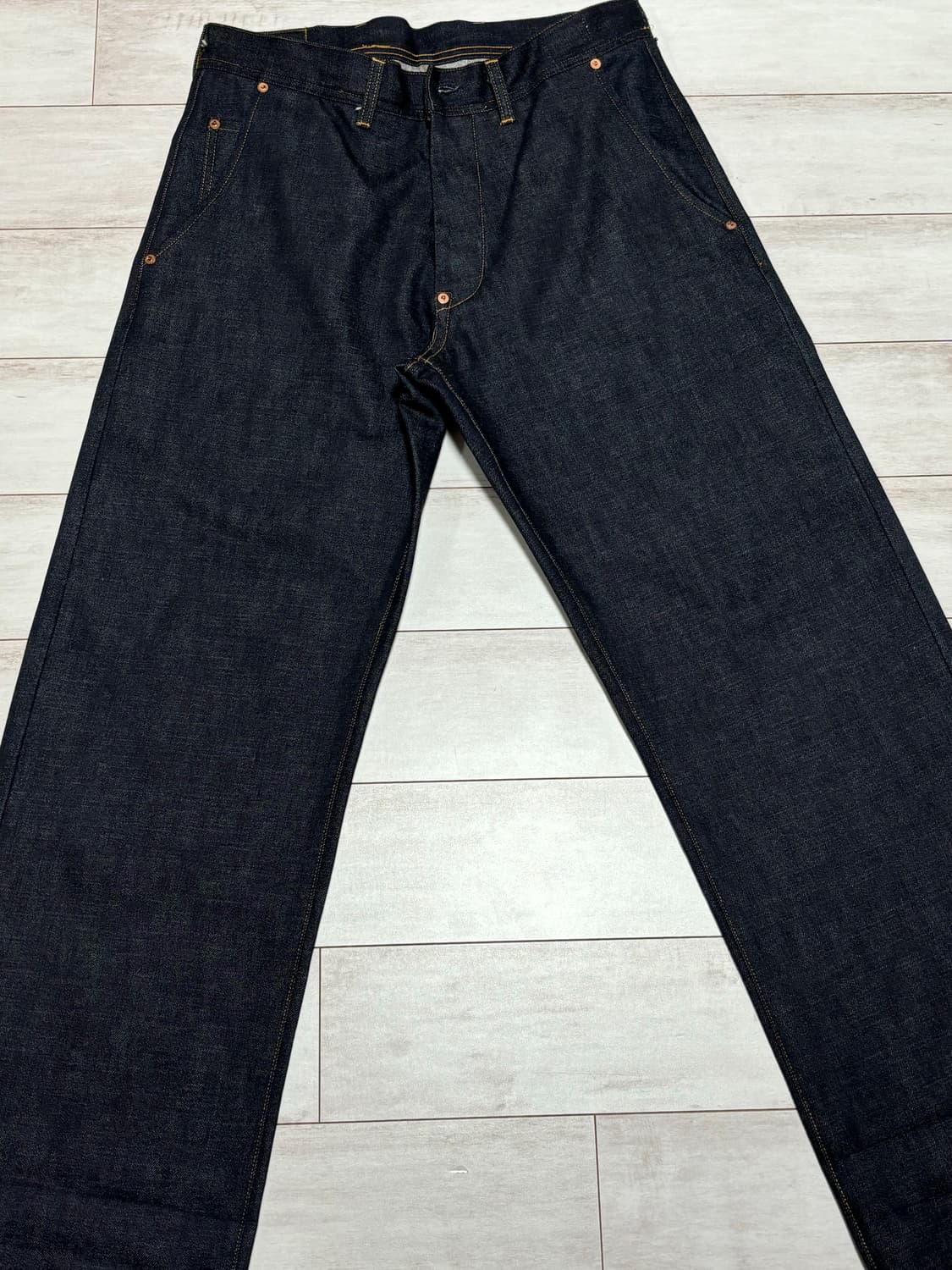 아웃스탠딩 셀비지 데님 상품이미지1