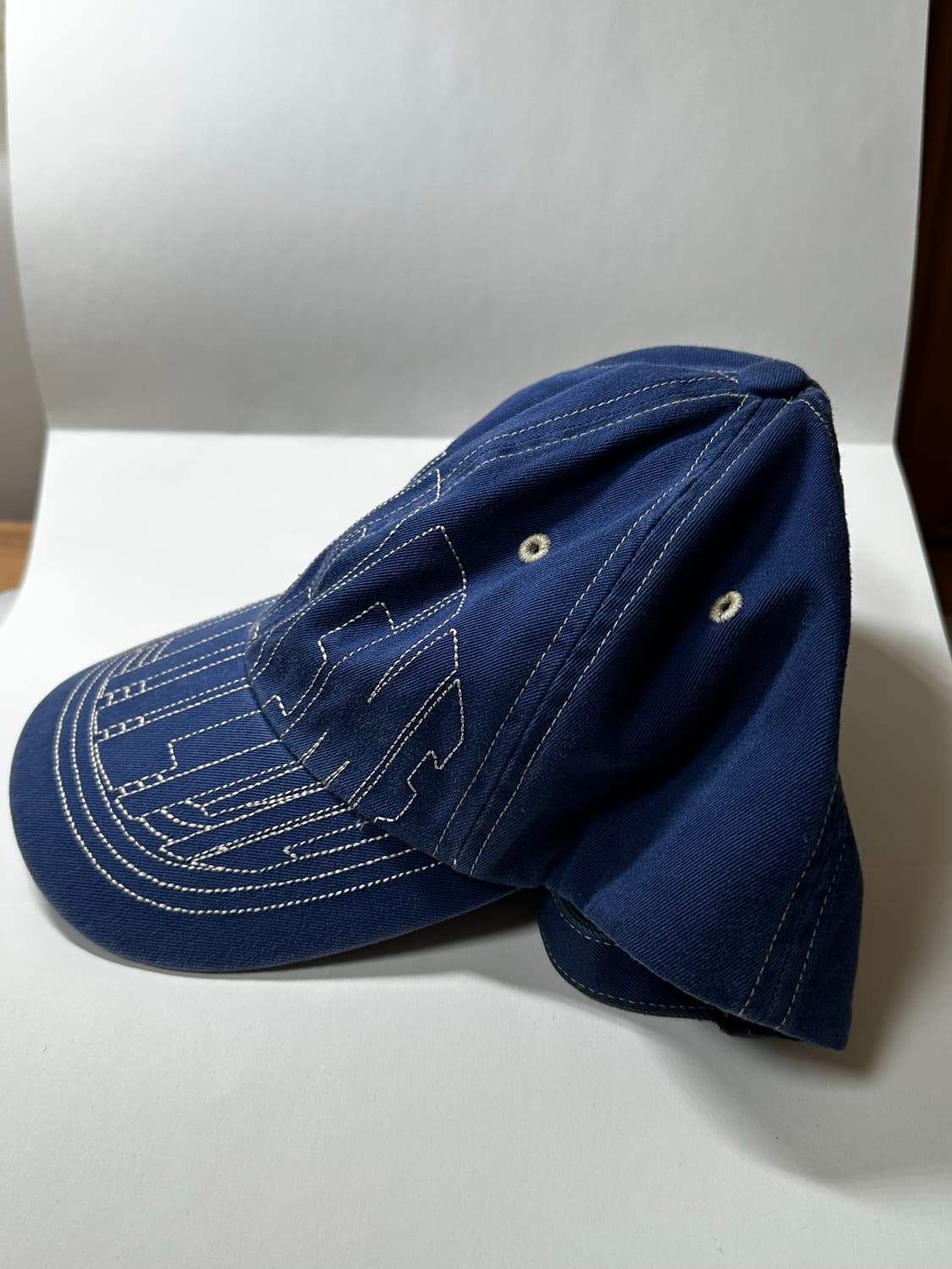 슈프림 바이저 스티치 6-패널 라이트 네이비 - 23SS 상품이미지2