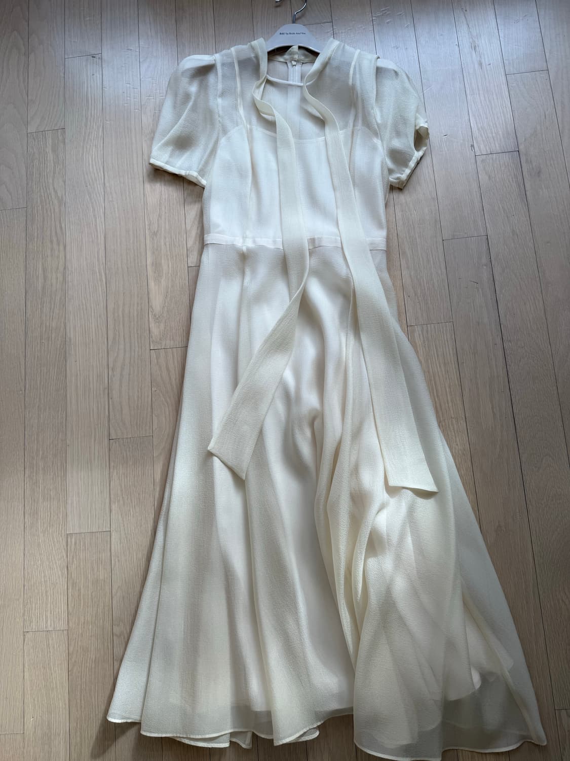 [새 상품.정가43.8] Bride And You 청담 예복 명소 원피스 상품이미지6