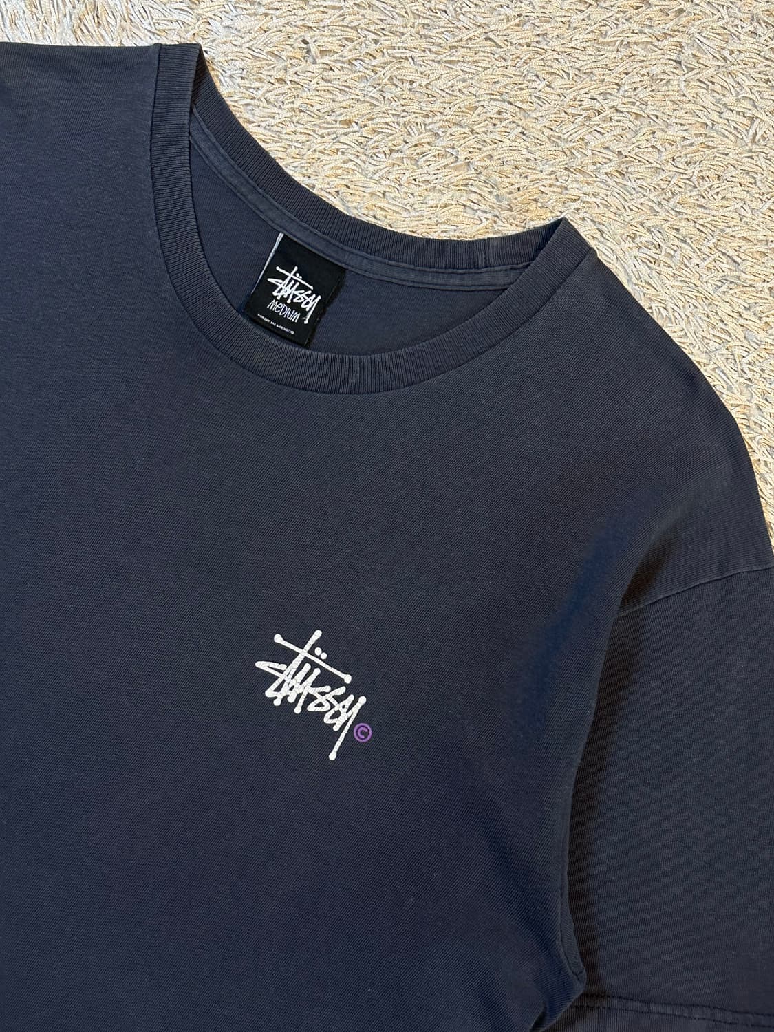 00's 스투시 STUSSY 베이직 로고 반팔 티셔츠 상품이미지3