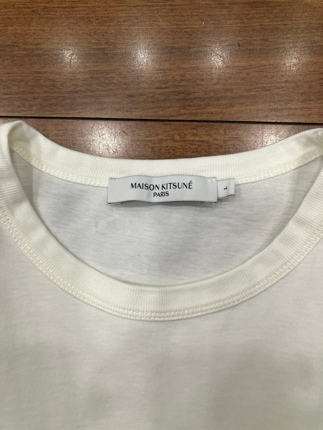 메종키츠네 반팔티 L 상품이미지2