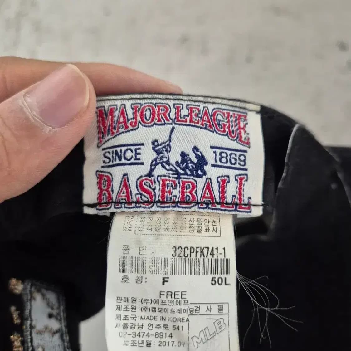 MLB 뉴욕 양키스 볼캡 블랙 골드 자수 상품이미지9