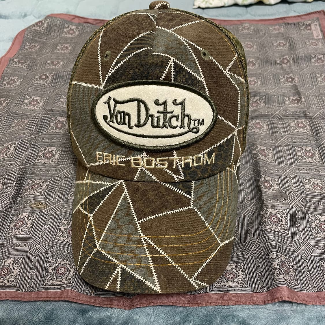 Von Dutch 본더치 카모 트러커캡 y2k 상품이미지2