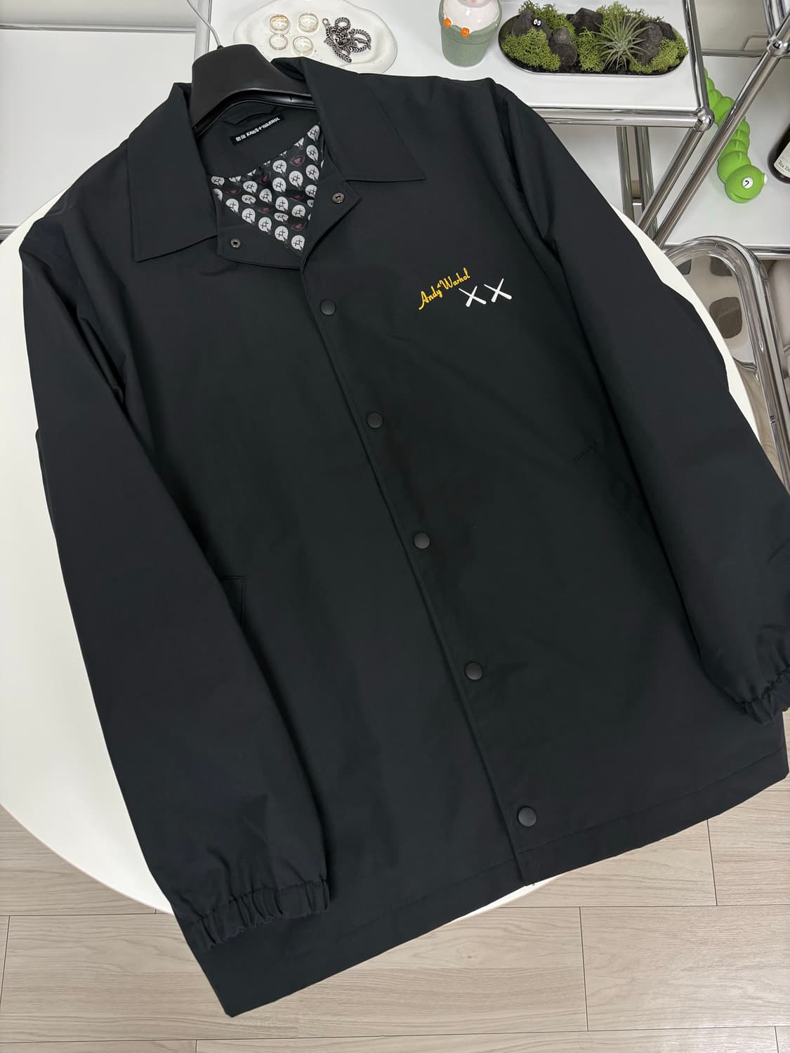 유니클로 카우스 앤디워홀 코치자켓 xxl 상품이미지3